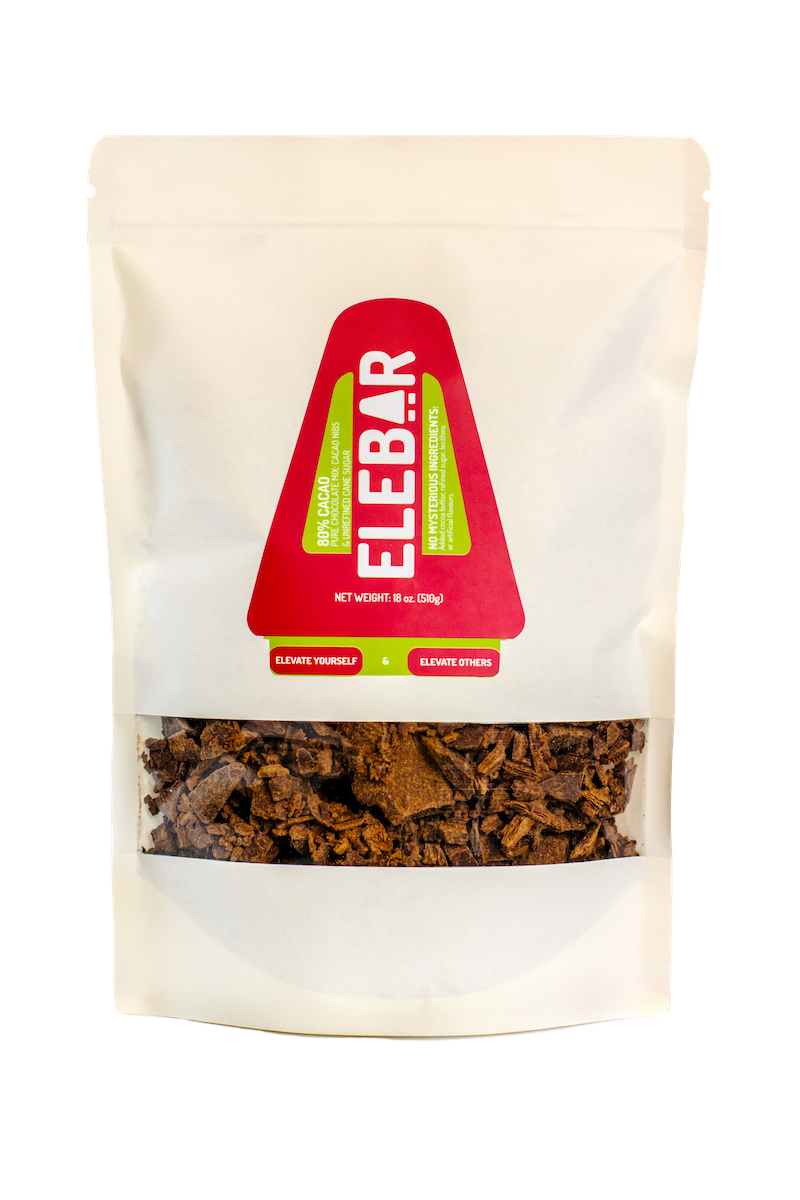 DRINKING CHOCOLATE 80% CACAO 18 oz.